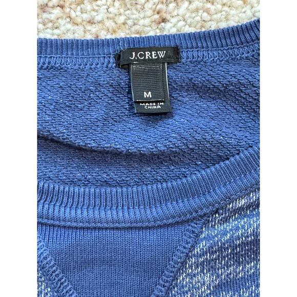 J. Crew Pull over Sweatshirt, crew neck, size Womens Medium, Soft Terry interior - Picture 7 of 10